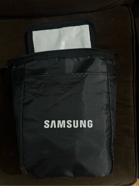 Samsung Black Storage Travel Carry Bag / Organizer Pouch